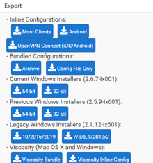 image-105 VPN - Client to Site / Site to Site