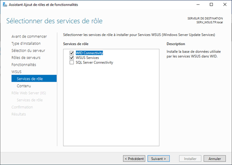 image-203 SERVEUR WSUS