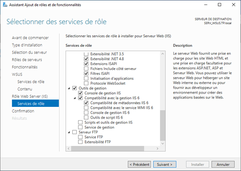 image-205 SERVEUR WSUS