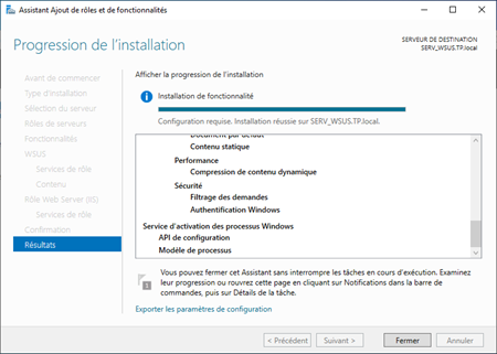 image-207 SERVEUR WSUS