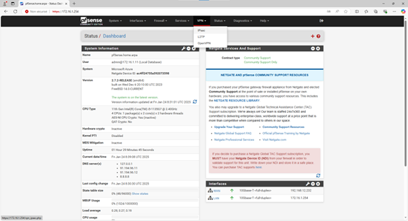 image-75 VPN - Client to Site / Site to Site
