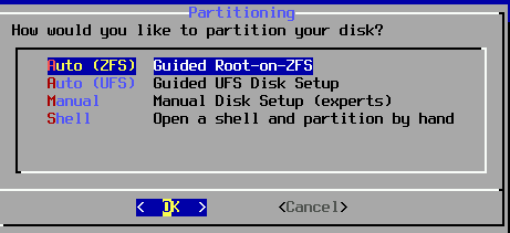 image Installation PfSense